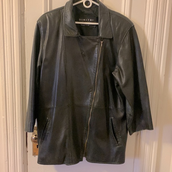 Dimitri Leather 3/4 jacket - Picture 1 of 8